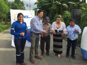 Programa “Ilumina tu Barrio” beneficia a sectores periféricos de Antonio Sotomayor en Vinces
