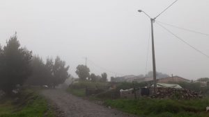 Guaranda se benefició con el mejoramiento del alumbrado público