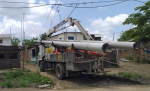 Beneficiamos a 1.200 habitantes de la comuna Safando en el cantón Playas