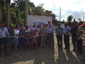 CNEL entrega obra de “Ilumina Tu Barrio” en Ventanas