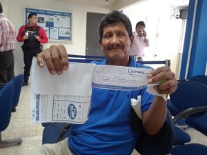 Clientes actualizan sus datos