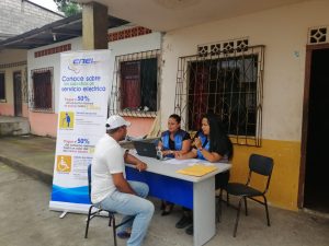 Brigada móvil llega al sector El Mirador, en Quinindé