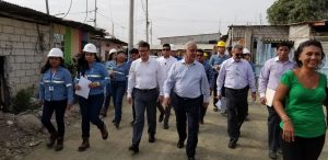 Obras eléctricas benefician a 6.400 ciudadanos de 10 cooperativas de la Isla Trinitaria, sur de Guayaquil