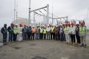 CNEL EP energizó la Línea de Subtransmisión a 69 kV que suministrará la Subestación Eléctrica del Puerto de Aguas Profundas en Posorja