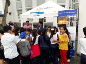 CNEL EP brinda consejos para el buen uso energético durante feria