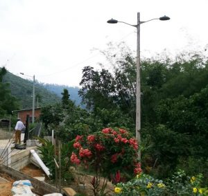 Se entrega nuevo alumbrado para sector El Chiche