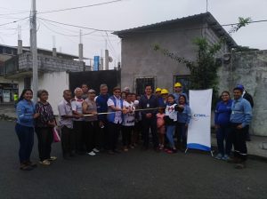 Sectores industriales y residenciales de tres provincias reciben obras de electrificación de parte de CNEL EP