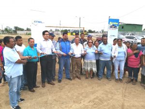 Barrios del norte de Machala cuentan con nuevas luminarias