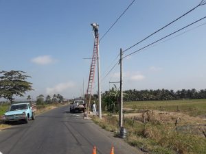Rocafuerte cuenta con nueva obra de iluminación pública