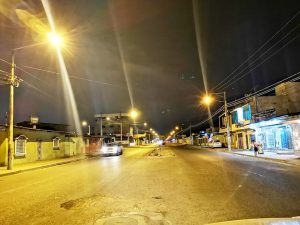 Circunvalación Sur cuenta con nuevas luminarias de alta potencia