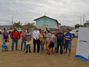 Obra eléctrica en cooperativa “Caminos Reales” sector Monte Sinaí