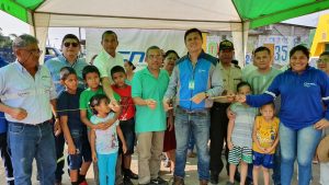 CNEL inaugura obras de alumbrado público en sectores de Jujan y Babahoyo