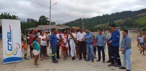Con “Ilumina tu barrio” ampliamos el alumbrado en el malecón de Tabiazo, en Esmeraldas