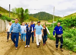 Se realizan recorridos para constatar avance de obras en Chone