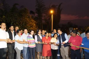 CNEL EP entrega iluminación en Echeandía