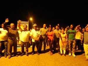 CNEL EP apoya a la seguridad ciudadana con alumbrado público en barrios del Sur de Nueva Loja