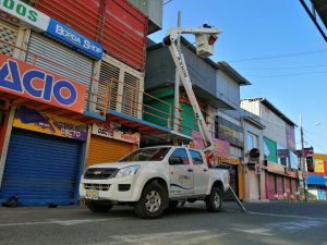 Repotenciamos el alumbrado público en Manta