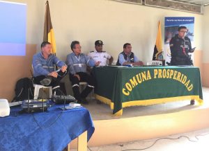 Reunión para fortalecer seguridad eléctrica en Prosperidad