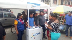CNEL EP participa en las Ferias Ciudadanas de la provincia de Los Ríos