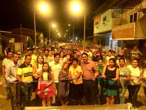CNEL EP entrega nuevas obras en Chone