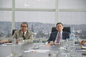 Interventor de CNEL EP mantuvo reunión con el Director de ARCONEL