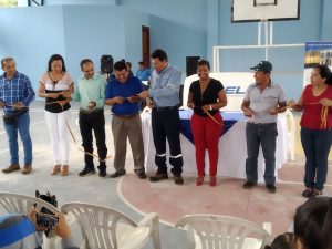 CNEL EP entrega obra de expansión de alumbrado público en la comunidad Rey de los Andes