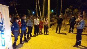 Sectores de Tonsupa y Súa se benefician con ‘Ilumina Tu Barrio’