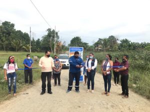 CNEL entrega nueva obra de alumbrado público