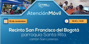 CNEL EP acerca sus servicios al recinto San Francisco del Bogotá, en Esmeraldas