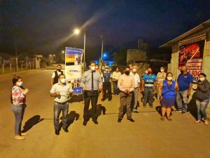 Tahuaza con nueva iluminación