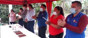 Obra de electrificación en comunidad rural del cantón Echeandía