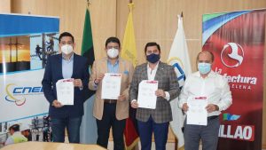 CNEL EP firmó un convenio de cooperación con la Prefectura de Santa Elena y los GADS de La Libertad y Salinas