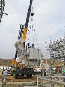 Un nuevo transformador de potencia eléctrica beneficia a 15.000 familias de Manta