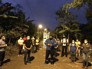 CNEL entrega nueva obra de alumbrado público