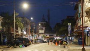 CNEL EP instaló 151 luminarias led en la comuna Montañita