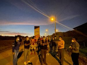 Alumbrado público para el sector El Belén en Santo Domingo