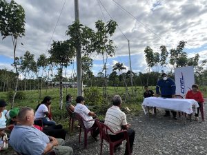EL ROSARIO RECIBE OBRA DE ALUMBRADO PÚBLICO