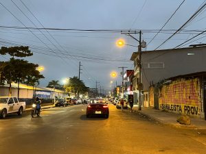 Nuevo sector de Guayaquil con mejor iluminación pública
