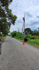 570 familias de Daule se favorecen con 12 proyectos de iluminación