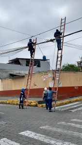 Empaquetamiento de cables mejora el ornato de la ciudad