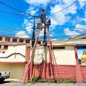 Trabajos preventivos por etapa invernal y mejoras del alumbrado en varios cantones