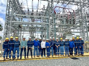 Gerente General recorre subestación Quito y entrega obra eléctrica