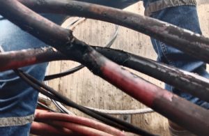 Servicio eléctrico afectado por robo de cable
