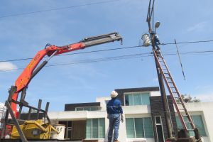 GOBIERNO NACIONAL INVIERTE MÁS DE USD 388 MIL PARA FORTALECER EL SERVICIO ELÉCTRICO EN SANTO DOMINGO