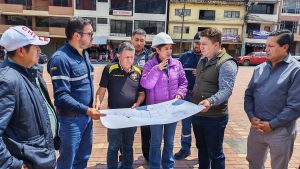 CNEL EP Y GAD MUNICIPAL DE SAN MIGUEL COORDINAN EL INICIO DE LA OBRA CIVIL PARA EL SOTERRAMIENTO DE REDES